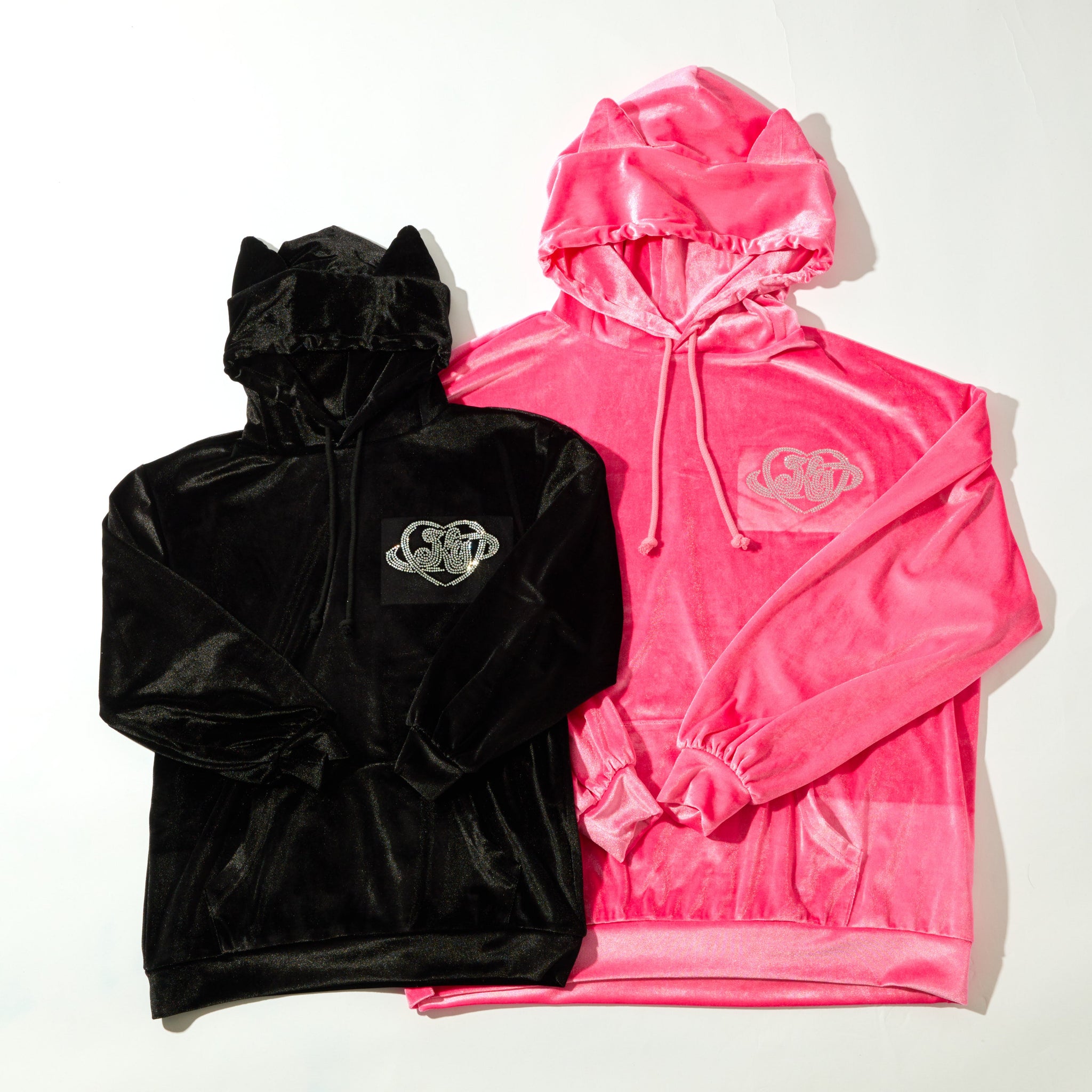 ラインストーンベロアフーディ – KOGYARU LIVEGOODS OFFICIAL